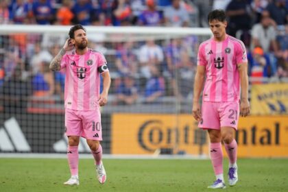 Cincinnati golea a un pasivo Inter Miami y corta la buena racha de Messi