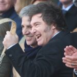 Milei anunció en el acto en la Rural la reducción de varias retenciones al campo