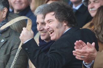 Milei anunció en el acto en la Rural la reducción de varias retenciones al campo