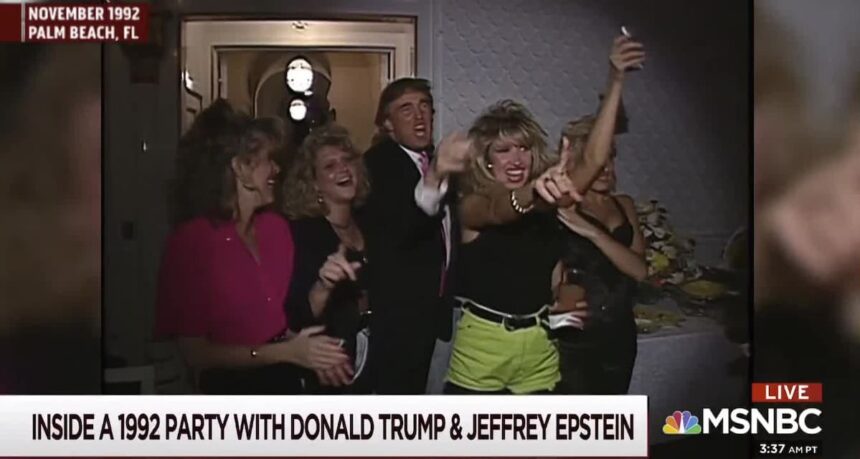 Trump no logra despegarse del caso Epstein: salen a la luz fotos inéditas del financista en su boda