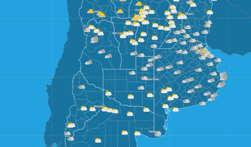 Pronóstico en AMBA, en vivo: frío, nubes y las últimas noticias del clima este jueves 7 de agosto