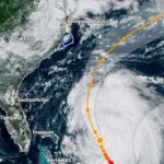 Alerta en la Costa Este de EE.UU. por coletazos del huracán Erin: pronostican tormenta tropical en Carolina del Norte