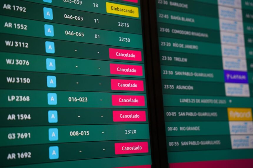El tercer paro de controladores en cinco días vuelve a paralizar hoy los vuelos: en qué horarios será