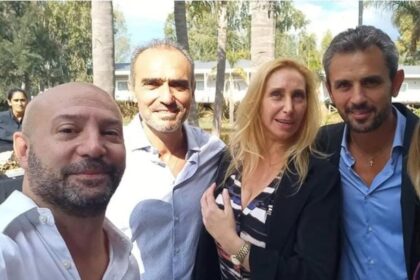 La policía encontró a Spagnuolo y le secuestró dos celulares y una máquina de contar billetes