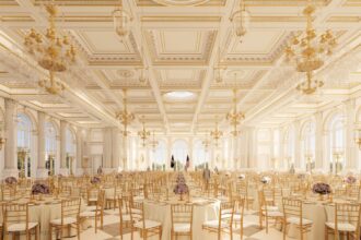 Trump materializa su capricho más extravagante: un fastuoso salón de baile en la Casa Blanca