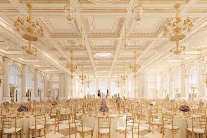 Trump materializa su capricho más extravagante: un fastuoso salón de baile en la Casa Blanca
