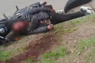 Un excustodio presidencial baleó en la cabeza a un motochorro que había asaltado a su pareja