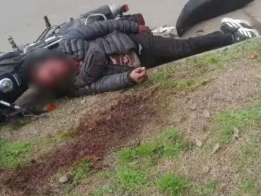 Un excustodio presidencial baleó en la cabeza a un motochorro que había asaltado a su pareja