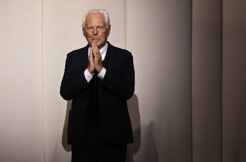 De qué murió Giorgio Armani