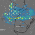 Emiten alerta amarilla por tormenta y lluvia para este lunes