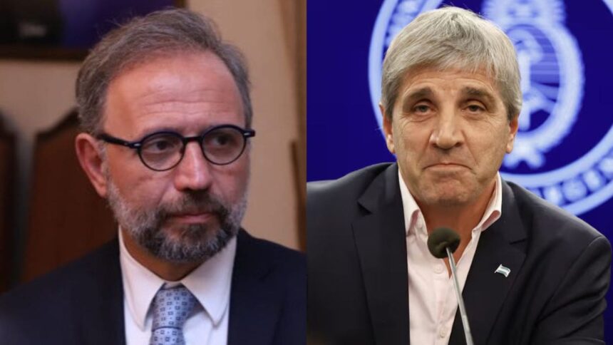 Fuerte cruce entre Marangoni y Caputo por el rumbo económico del país