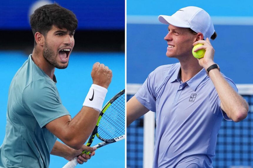 Jannik Sinner vs. Carlos Alcaraz, en vivo por la final del US Open