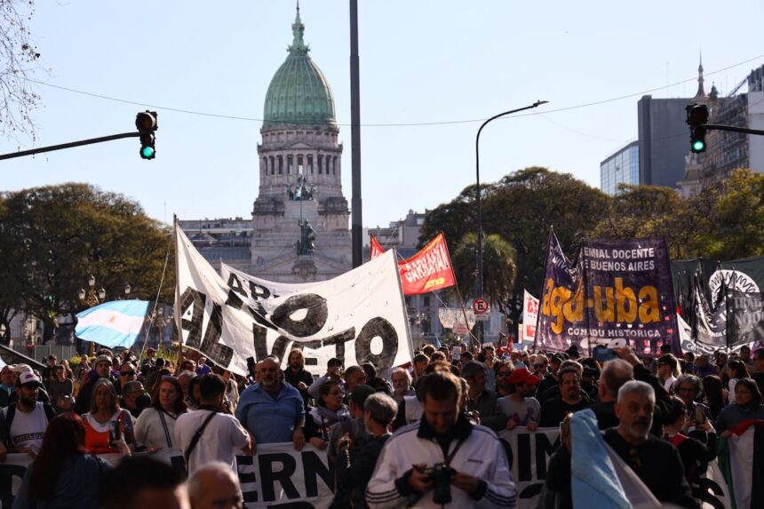 Sesión en Diputados contra los vetos de Milei, en vivo: últimas noticias