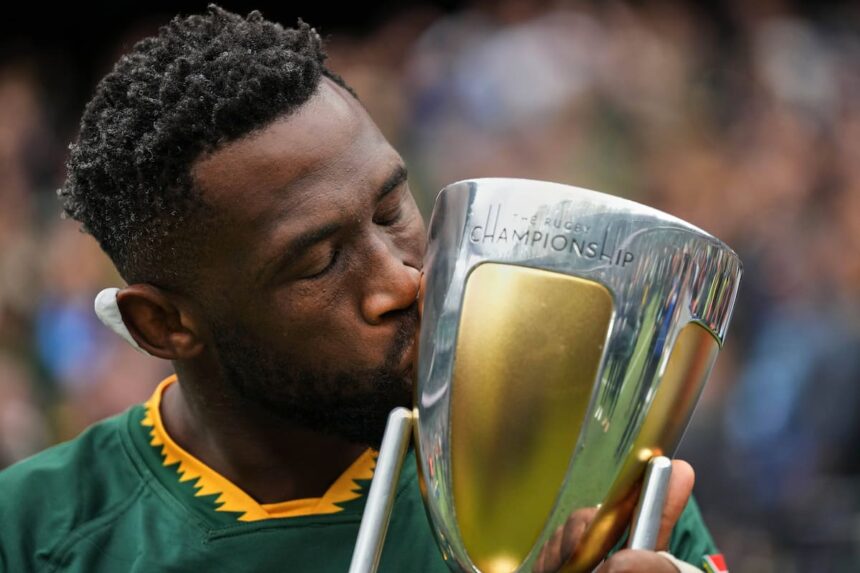 Así quedó la tabla de campeones históricos del Rugby Championship, tras el título de Sudáfrica