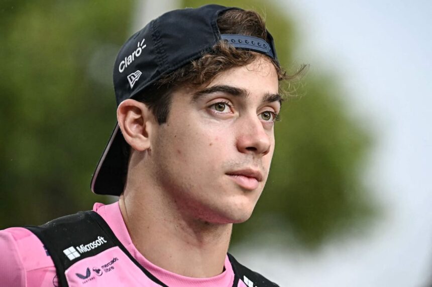 La frustración de Colapinto tras terminar 16° en el Gran Premio de Singapur