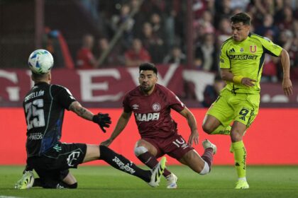 Lanús en ventaja: Castillo anotó el 1-0 ante la U de Chile y el Granate se acerca a la final de la Sudamericana