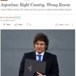 The Wall Street Journal dice que la dolarización es "esencial" para la Argentina