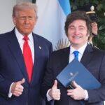 Trump felicitó a Milei por su “victoria aplastante” en las elecciones legislativas