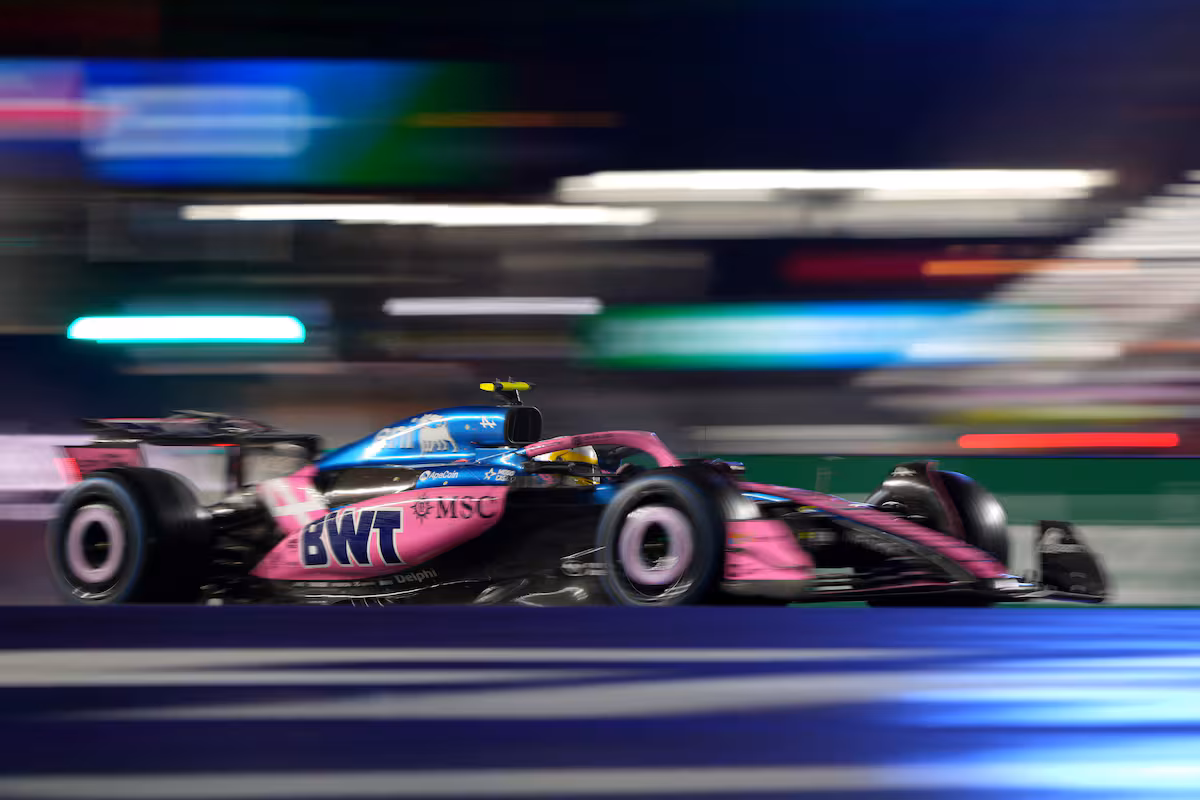 Franco Colapinto, en vivo, en la carrera del Gran Premio de Las Vegas de Fórmula 1