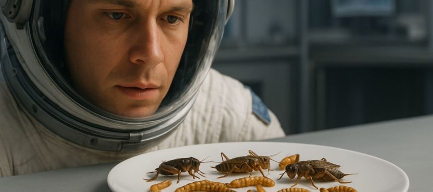 La Agencia Espacial Europea le apuesta a los insectos como alimento del futuro espacial