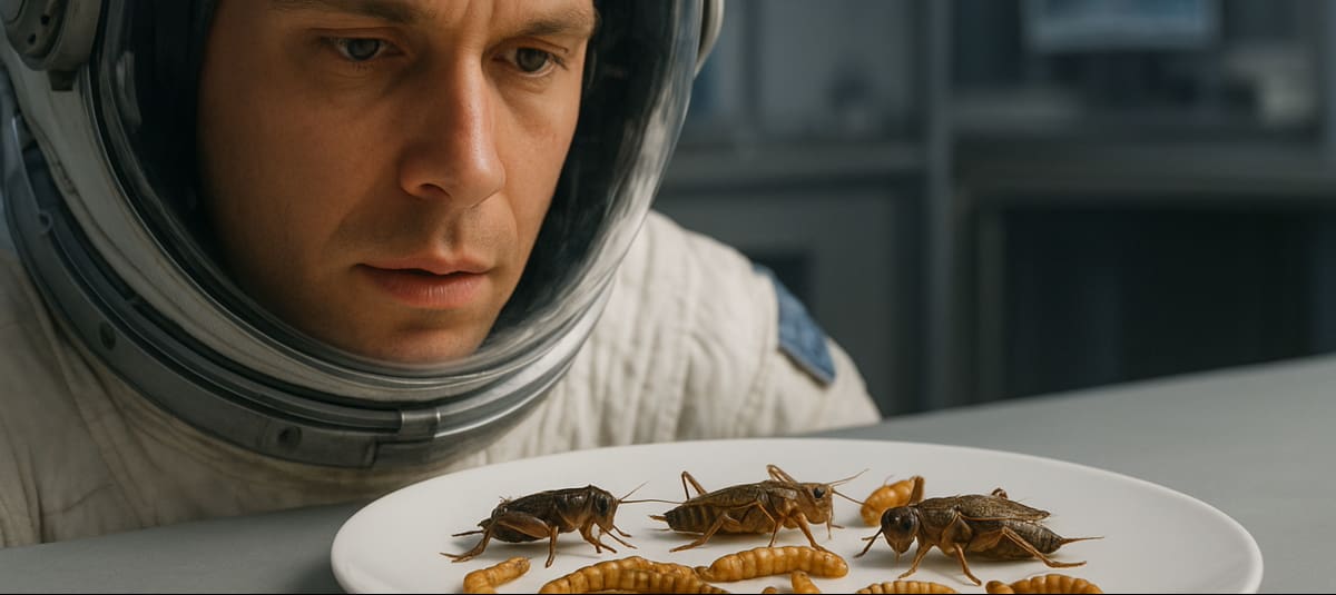 La Agencia Espacial Europea le apuesta a los insectos como alimento del futuro espacial