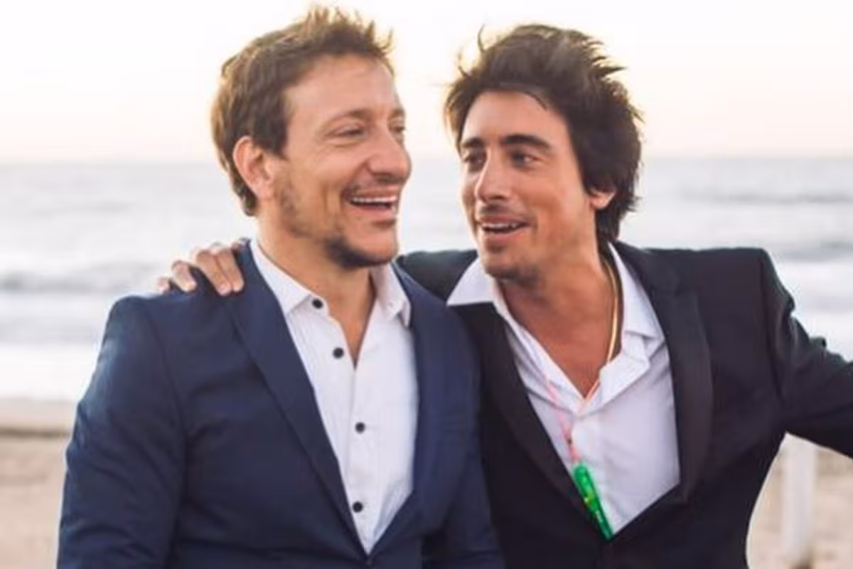 Nicolás Vázquez recreó una foto de su hermano en Nueva York y emocionó a todos: “Era el momento”