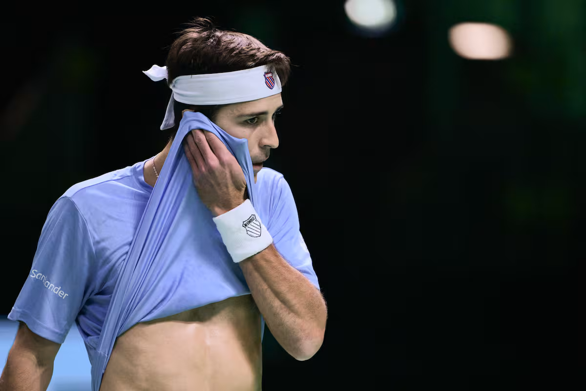 Tomás Etcheverry vs. Jan-Lennard Struff, por la Copa Davis, en vivo