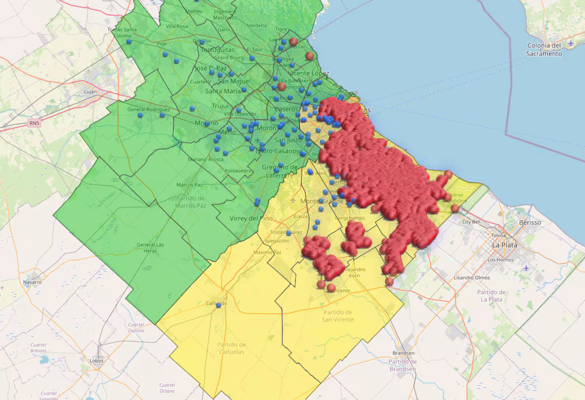 Cortes de luz: más de 30 mil usuarios no tienen suministro eléctrico en la Ciudad y el conurbano