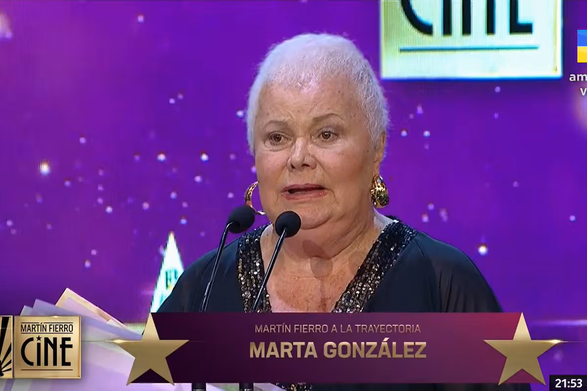 Martín Fierro de Cine y Series: del humor de Leticia Brédice a la emoción de Marta González