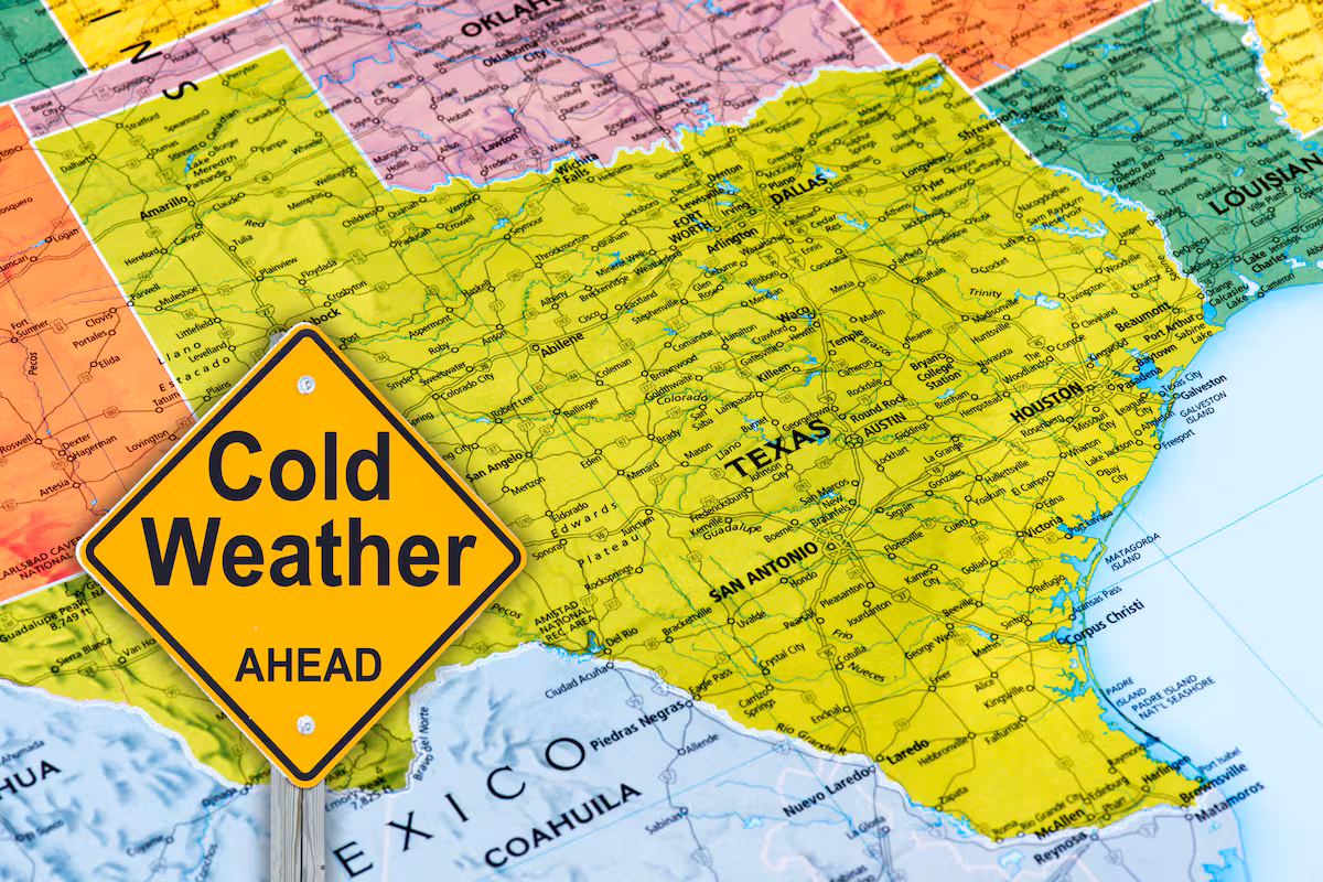 Se acerca una ola de frío a Texas: ¿habrá nevadas el fin de semana del 12 al 14 de diciembre?