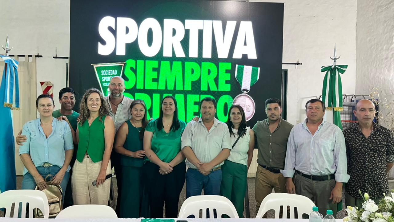Pamela Gómez es la nueva presidente de la Sociedad Sportiva Esquinense