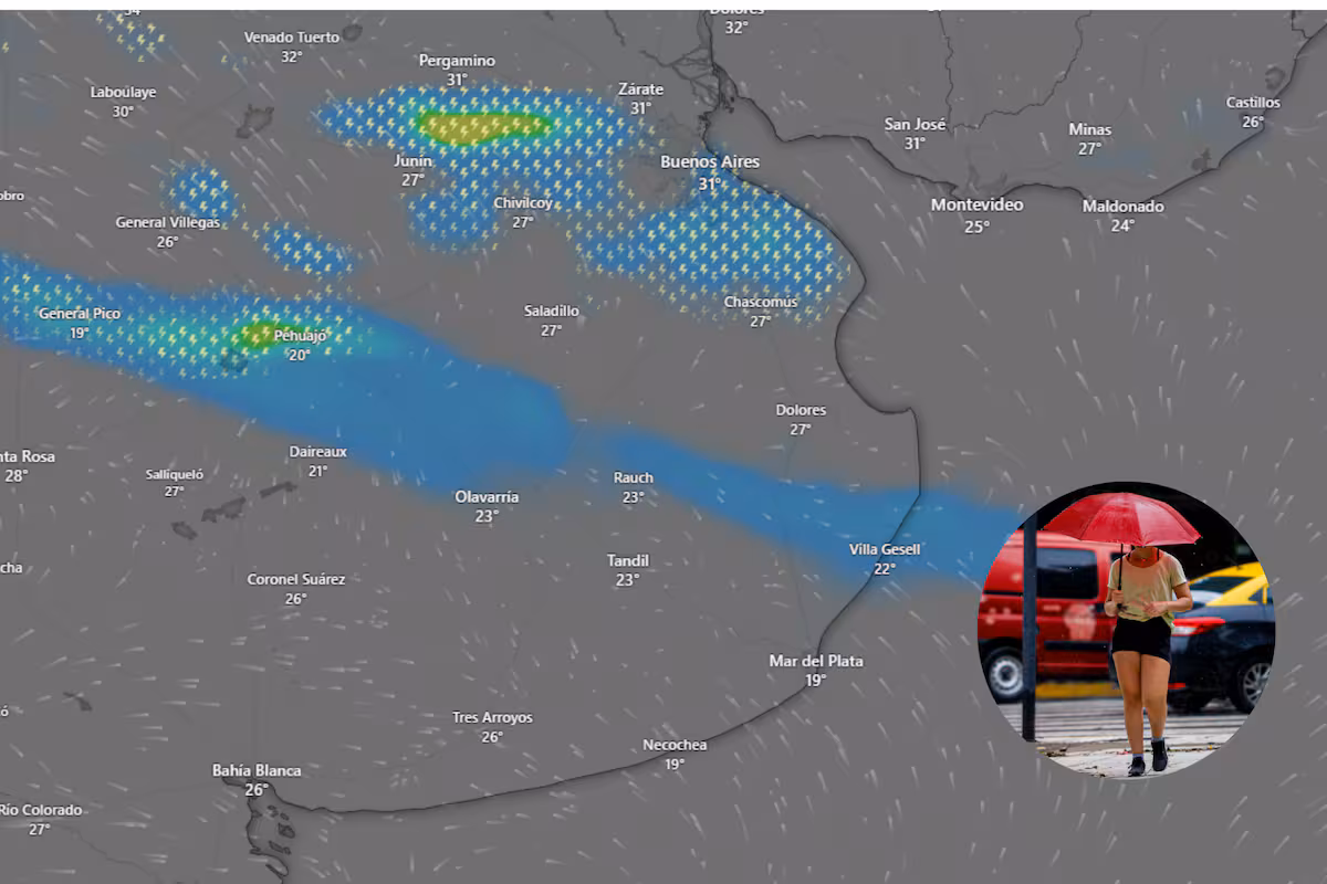 ¿Llueve en Buenos Aires este sábado 13 de diciembre?
