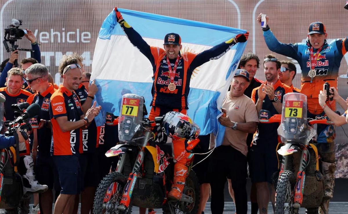 Luciano Benavides ganó el Rally Dakar 2026 en motos en una definición histórica
