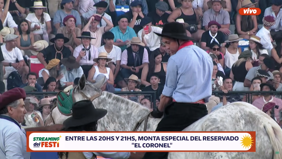 Joaquín Griolio entre los cinco mejores en Crina Limpia en Jesús María