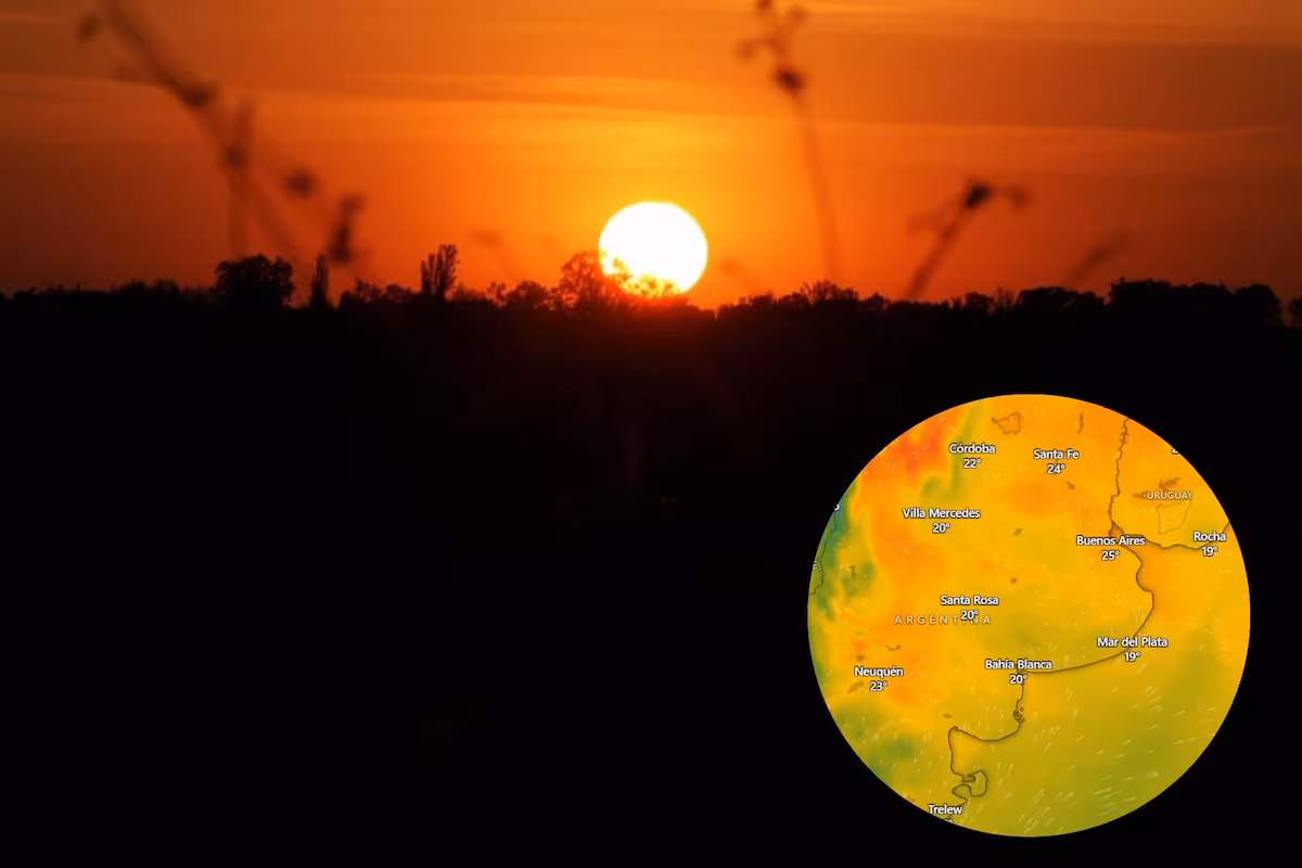 A qué hora amanece hoy, jueves 19 de febrero, en la Argentina y cuándo hará el máximo calor de la jornada